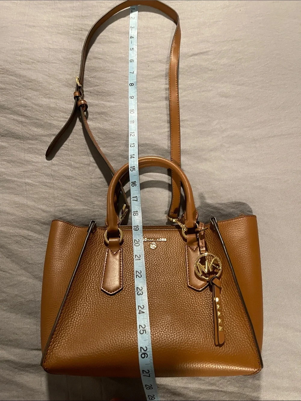 Michael Kors structured leather